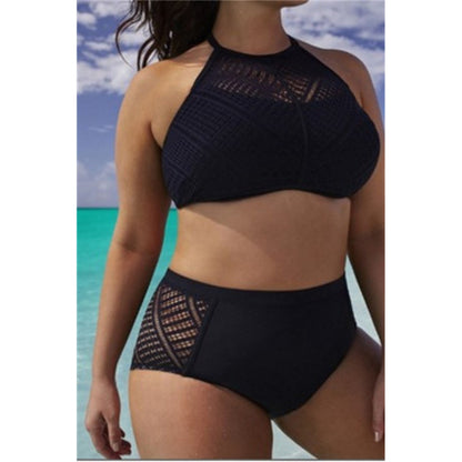 Large split bikini