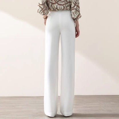 High-Waist Wide Leg Trousers