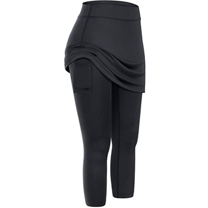 Skirted Athletic Leggings