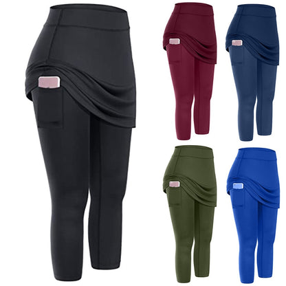 Skirted Athletic Leggings