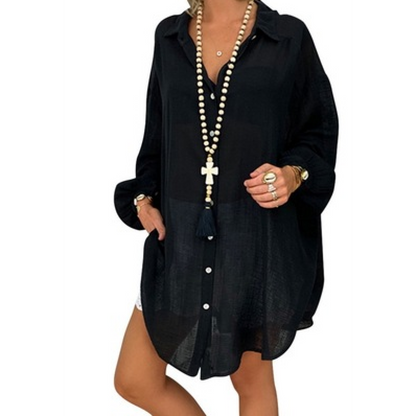 Women Shirts Casual Ripped Female blouse