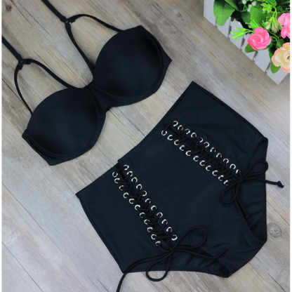 High-Waisted Bikini Set