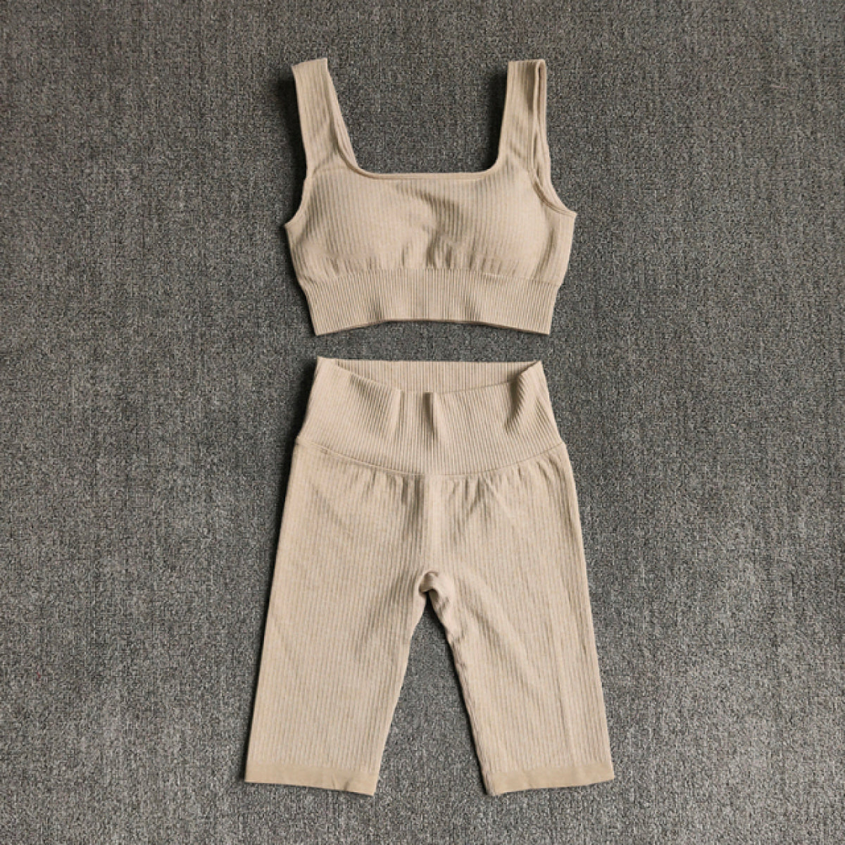 Seamless Sports Bra & Shorts Set