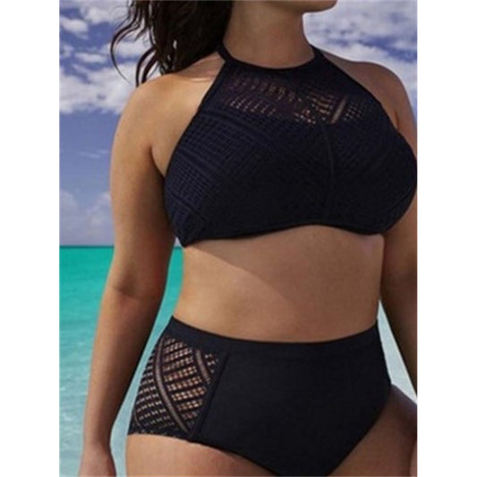 Large split bikini