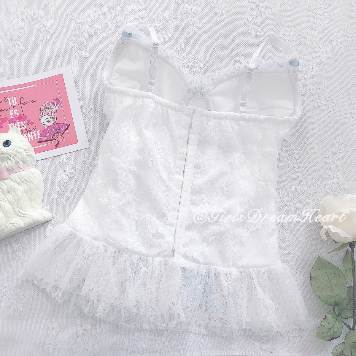 French Lace Corset Top
