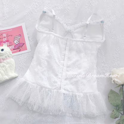 French Lace Corset Top