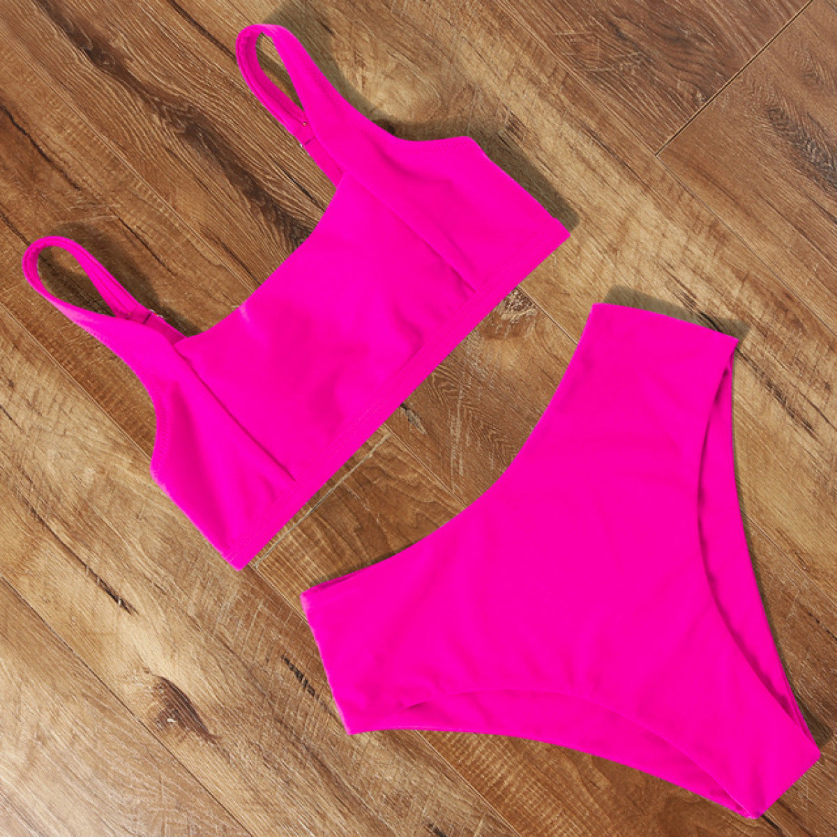 High Waist Bikini Leopard Push Up Swimsuit