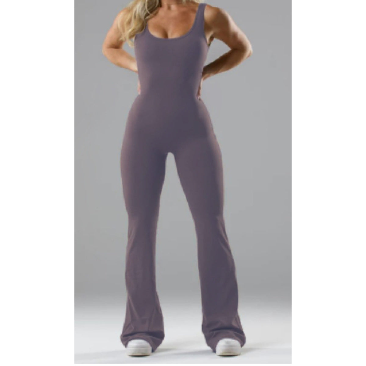 Slim Fit Hip Raise Jumpsuit