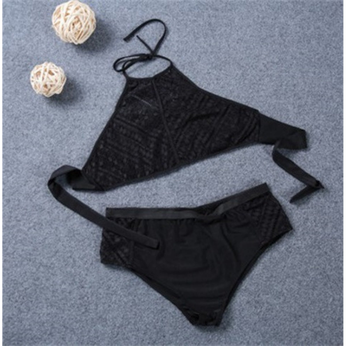 Large split bikini