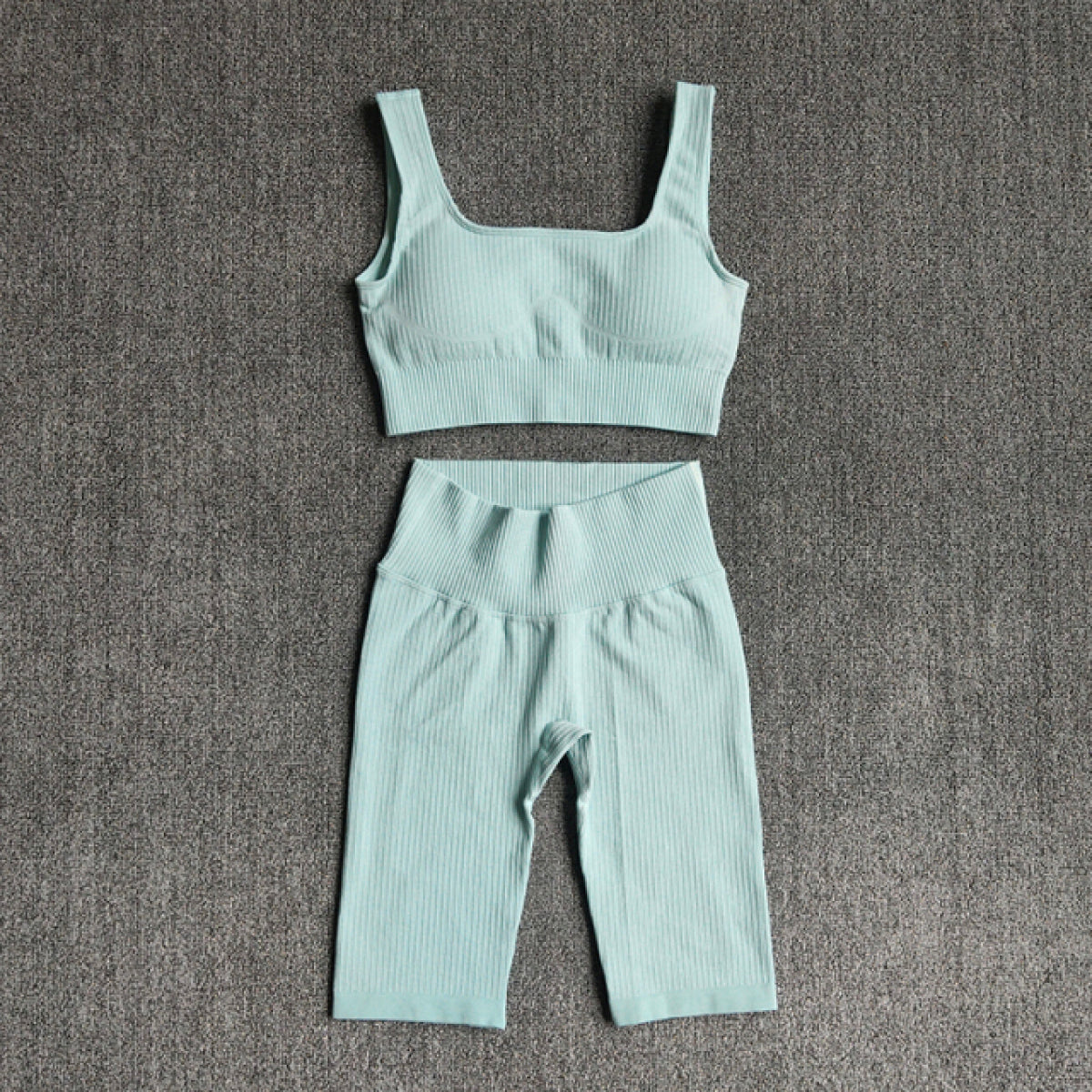 Seamless Sports Bra & Shorts Set