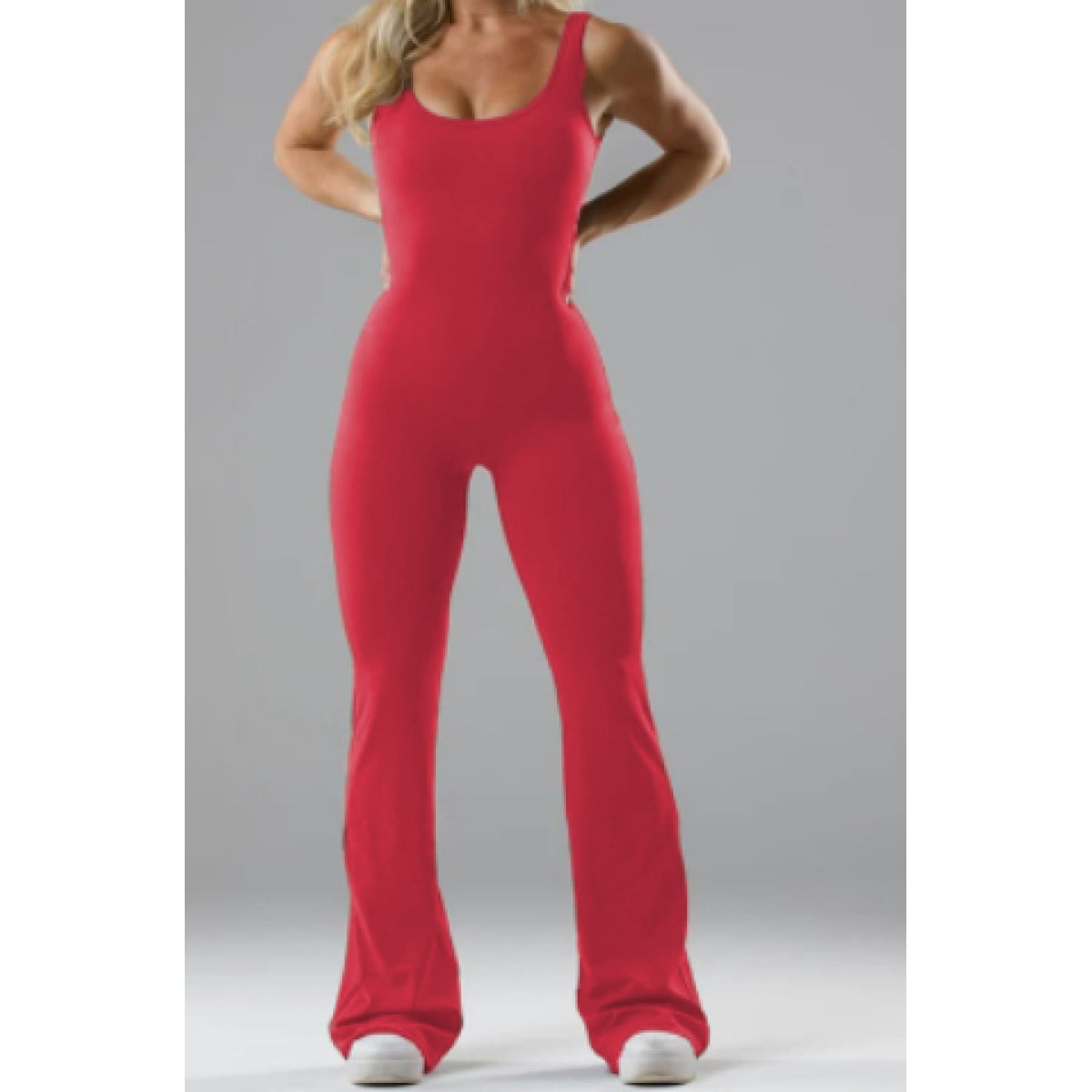 Slim Fit Hip Raise Jumpsuit