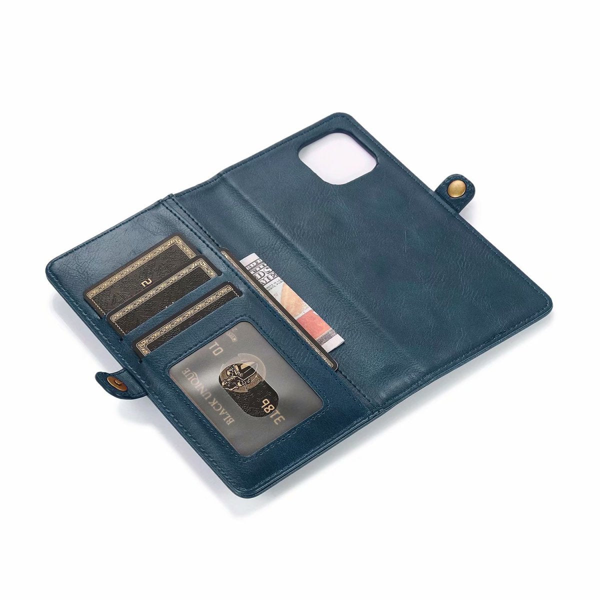 Folding Leather Wallet Phone Case
