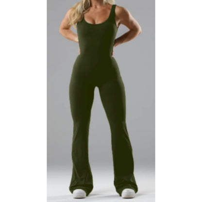 Slim Fit Hip Raise Jumpsuit