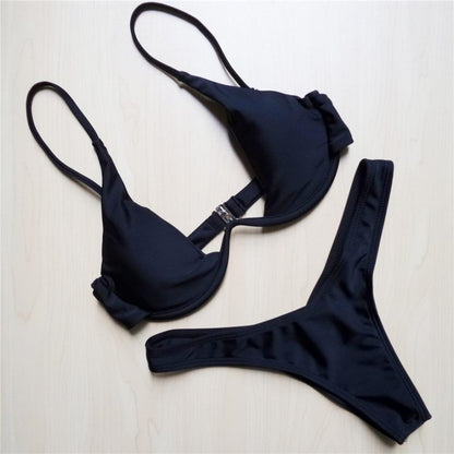 Sexy Women Bikini Beachwear Push-up Swimwear