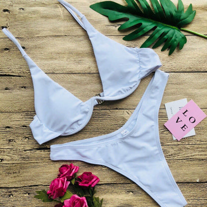 Sexy Women Bikini Beachwear Push-up Swimwear