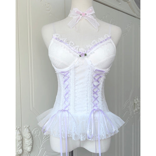 French Lace Corset Top
